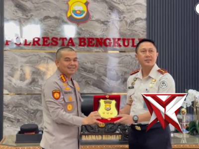 Kapolresta Bengkulu Terima Kunjungan Kepala Imigrasi Kota Bengkulu - PoliceTube