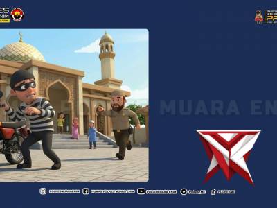 IMBAUAN KAPOLRES MUARA ENIM AGAR AMAN DAN NYAMAN SAAT BULAN RAMADHAN - PoliceTube