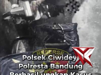 Polsek ciwidey polresta bandung Berhasil ungkap kasus curanmor