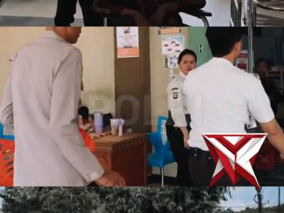 Polres Sanggau merespon laporan masyarakat terkait seorang lansia yang ditemukan tergeletak dalam ko