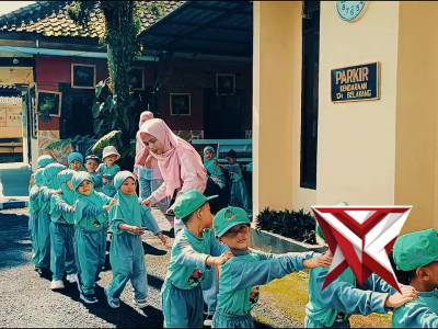 Kunjungan TK PGRI 3 Pujon di mako polsek Pujon - PoliceTube