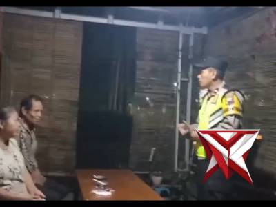 Bhabinkamtibmas Poslek Prembun melaksanakan patroli DDS di Desa Tunggalroso Prembun
