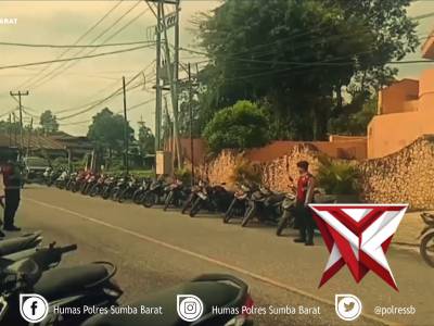 Giat Strong Point Samapta Polres Sumba Barat