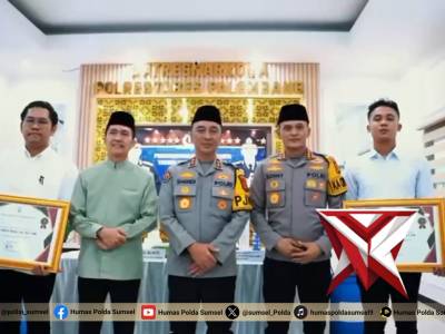 Perang total terhadap Narkoba Polda Sumsel musnahkan 8 kg BB sabu. - PoliceTube