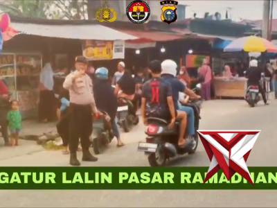 Gatur Lalin Pasar Ramadhan
