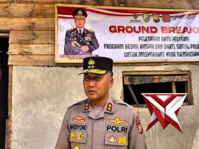 Kapolda Bengkulu Laksanakan Ground Breaking Bedah Rumah ke-69, Wujud Kepedulian Polri untuk Masyarak - PoliceTube
