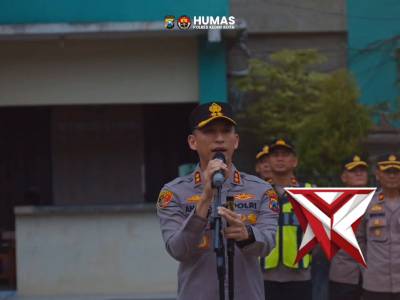 Kapolres Kediri KOta AKBP Anggi Saputra Ibrahim, S.H., S.I.K., M.H., memimpin langsung kegiatan peng - PoliceTube