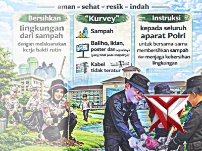 GERAKAN NASIONAL INDONESIA ASRI ( AMAN - SEHAT - RESIK - INDAH ) - PoliceTube