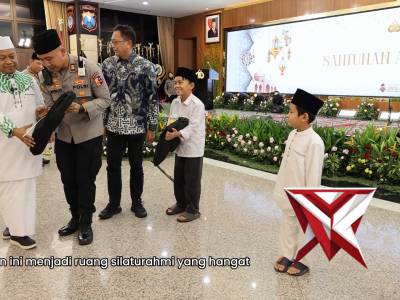 Kapolri Jenderal Polisi Drs. Listyo Sigit Prabowo, M.Si., menggelar buka puasa bersama insan pers - PoliceTube