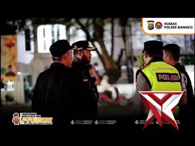 patroli gabungan polsek bangko bersama camat dan satpol pp dalam rangka menjaga kondusifitas - PoliceTube