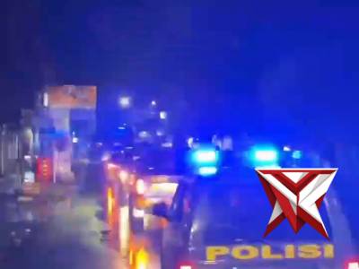 Patroli gabungan antisipasi gangguam kamtibmas