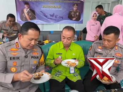 Kapolres Magetan melaksanakan Zoom Meeting peresmian serentak SPPG Polri. - PoliceTube