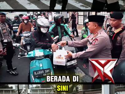 Kapolri & PJU Mabes Polri Turun ke Jalan, Sapa Masyarakat Bersama Insan Pers ?