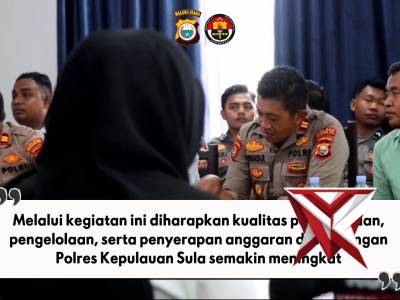 Perkuat Tata Kelola Anggaran, Polres Kepulauan Sula Ikuti Sosialisasi DIPA RKA-KL 2026 o - PoliceTube