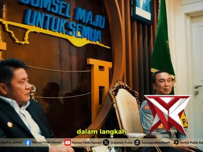 Kapolda Sumsel Irjen Pol. Dr. Sandi Nugroho, S.I.K., S.H., M.Hum. melaksanakan lawatan kerja - PoliceTube