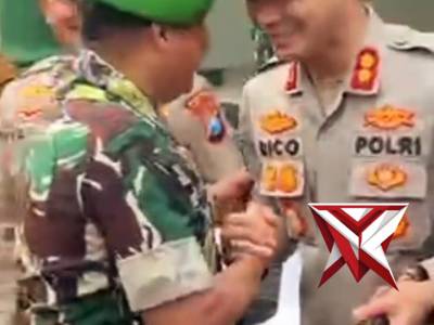 Penyambutan Danrem - PoliceTube