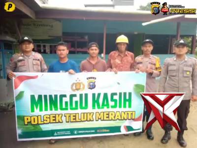 Minggu Kasih Polsek Teluk Meranti