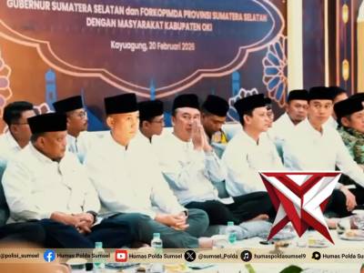 Safari Ramadan di OKI, Kapolda Sumsel Instruksikan Personel Optimalkan Pelayanan Publik