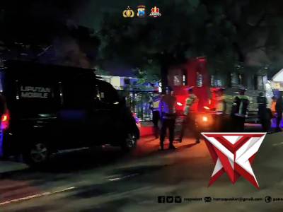 Guna mengantisipasi gangguan kamtibmas, Polres Pasuruan Kota melaksanakan kegiatan skala besar