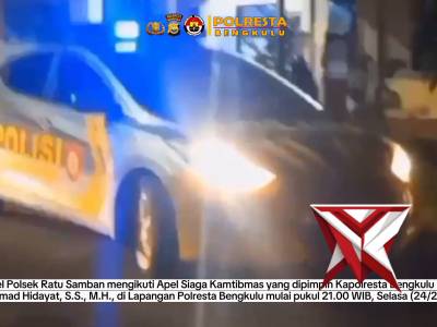 Polsek Ratu Samban Ikuti Apel Siaga dan Tertibkan Warung Tuak Selama Ramadhan Personel Polsek Ratu - PoliceTube