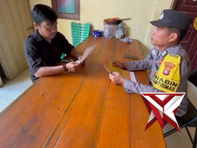 Sosialisasi Maklumat Kapolda Riau oleh Polsek Langgam - PoliceTube