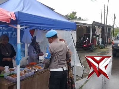 Patroli Polsek Ujungpangkah Jelang Berbuka Puasa