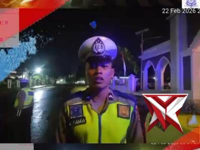 Satlantas Polresta Bengkulu Intensifkan Patroli Blue Light di Masjid At Taqwa Personel piket Satuan - PoliceTube