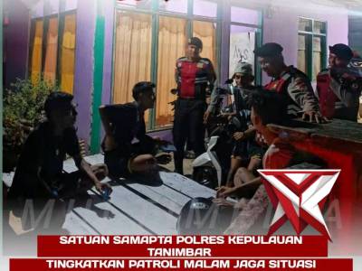 Tingkatkan patroli malam