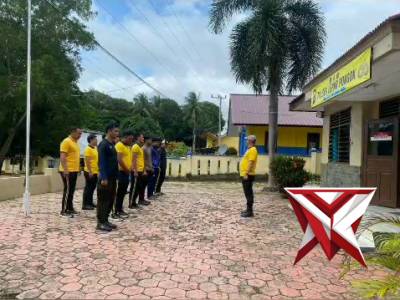 Polsek Lepong melaksanakan Kurve di seputaran Mako serta Anev Mingguan