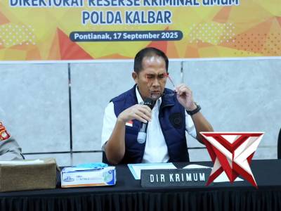 press conference terkait hasil pengamanan aksi penyampaian pendapat di muka umum
