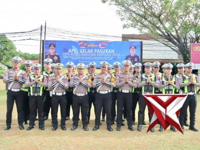Polres Singkawang Wujudkan Kamseltibcar lantas, Operasi Keselamatan Kapuas 2026 Resmi Dimulai - PoliceTube