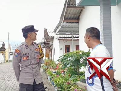 Bhabinkamtibmas Desa Kalisat Sambang dan Silaturahmi Warga di Bulan Ramadhan