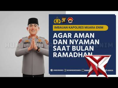 Himbauan Kapolres Muara Enim - PoliceTube