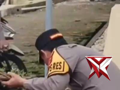 POLRES MUSI RAWAS LAKSANAKAN KORVE RUTIN DUKUNG GERAKAN INDONESIA ASRI DAN PROGRAM ASTA CITA PRESIDE