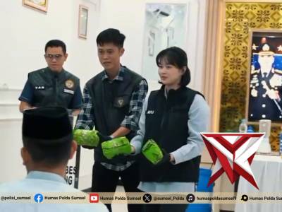 Kapolda Sumsel Pimpin Pemusnahan Barang Bukti - PoliceTube