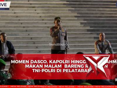 Kebersamaan terasa di DPR ??? Dasco, Kapolri, hingga Raffi Ahmad duduk bareng ratusan TNI&ndash;Polri dal