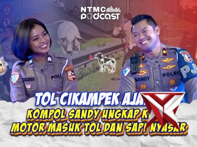 Kompol Sandy Titah Ungkap Fakta Unik & Momen Menegangkan di Tol Cikampek, dari Sapi Ngamuk Sampai Mo - PoliceTube