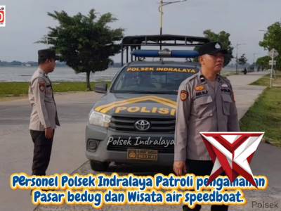 Polsek indralaya berpatroli