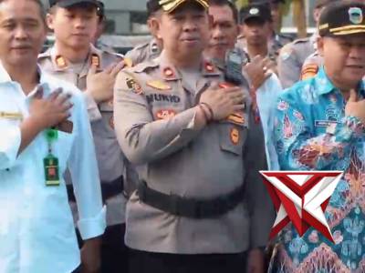 Polres Pacitan menggelar Apel Gelar Pasukan Operasi Keselamatan Semeru 2026, Senin (2/2/2026). Opera - PoliceTube