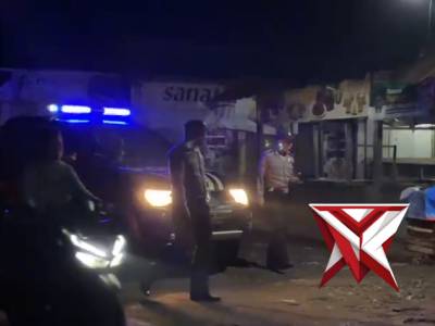 Patroli malam daerah rawan