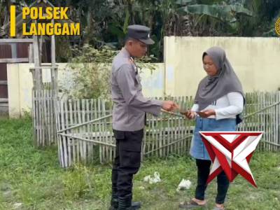 Himbauan Karhutla Polsek langgam Kepada Masyarakat