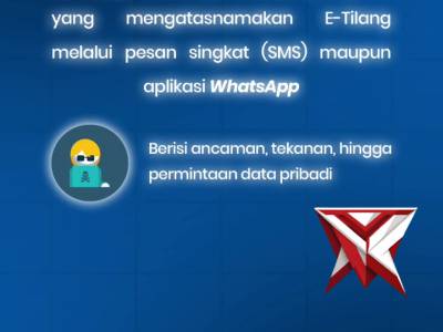 Hati-Hati! Modus Tilang Elektronik Palsu Mengintai di SMS & WhatsApp