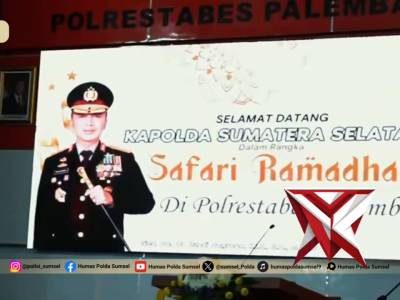 Safari Ramadhan Kapolda Sumsel Perkuat Kamtibmas Kota Palembang - PoliceTube