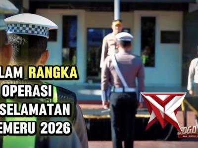 Polres Trenggalek Resmi Gelar Operasi Keselamatan Semeru 2026 Selama 14 Hari - PoliceTube