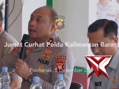 Jumat Curhat Polda Kalbar