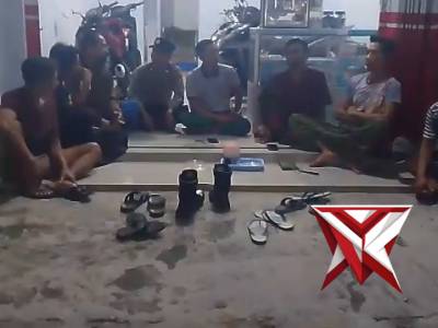 Kegiatan silahturahmi Kanit binmas