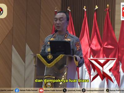 Commander Wish Kapolda Sumsel Irjen Pol. DR. Sandi Nugroho, S.I.K., S.H., M.Hum - PoliceTube