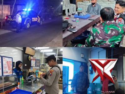 Anggota Polsek Kromengan melaksanakan patroli rutin untuk menjaga situasi Kamtibmas - PoliceTube