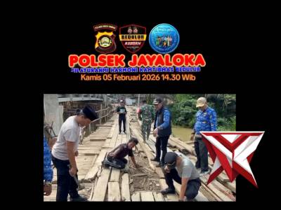 Jembatan Darurat Temlat - PoliceTube