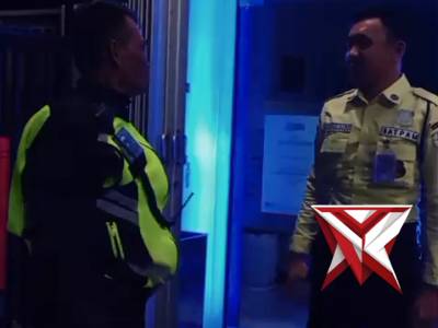Patroli Malam dialogis dengan Security Bank BRI - PoliceTube